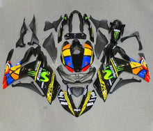 YAMAHA YZF-R3 Fairings (2015-2018) Black, Multicolor Movistar at KingsMotorcycleFairings.com