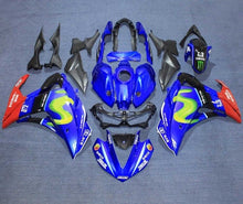 YAMAHA R3 Fairings (2015-2018) Blue, Red Eneos at KingsMotorcycleFairings.com
