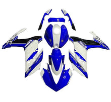 YAMAHA YZF-R3 Fairings (2015-2018) Blue, White Stripe at KingsMotorcycleFairings.com