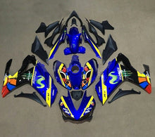YAMAHA R3 Fairings (2015-2018) Blue, Yellow Movistar at KingsMotorcycleFairings.com
