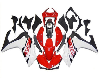 YAMAHA R3 Fairings (2015-2018) Red, Black, White at KingsMotorcycleFairings.com