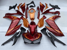 YAMAHA YZF-R3 Fairings (2015-2018) Red, Orange at KingsMotorcycleFairings.com