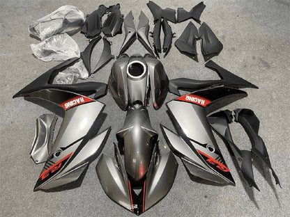 YAMAHA YZF-R3 Fairings (2015-2018) Silver, Black, Red at KingsMotorcycleFairings.com