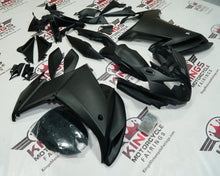 Yamaha FZ6R Fairing Set (2009-2015) All Black at KingsMotorcycleFairings.com
