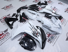 Yamaha FZ6R Fairings (2009-2015) White, Black Tribal from KingsMotorcycleFairings.com