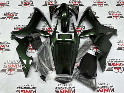 Yamaha R1 Fairings (2002-2003) Dark Green from KingsMotorcycleFairings.com