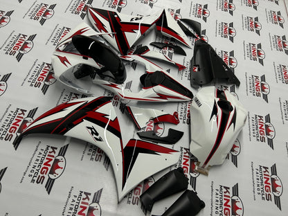 Yamaha YZF-R1 Fairing Kit (2009-2011) White, Black, Red Special Edition by KingsMotorcycleFairings.com