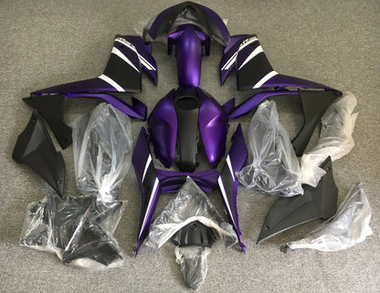 Yamaha R25 Fairing set (2015-2018) Matte Purple, Black, White at KingsMotorcycleFairings.com