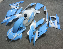 Yamaha R3 Fairing Kit (2022-2024) Light Blue, White from KingsMotorcycleFairings.com