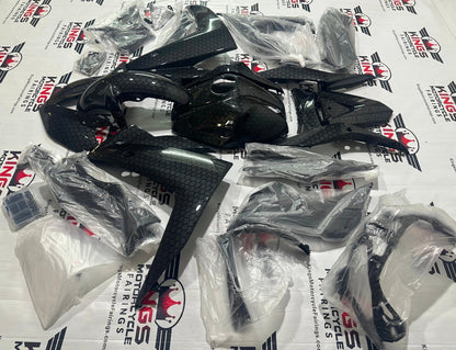 Yamaha R3 Fairings (2015-2018) Honeycomb Faux Carbon Fiber at KingsMotorcycleFairings.com