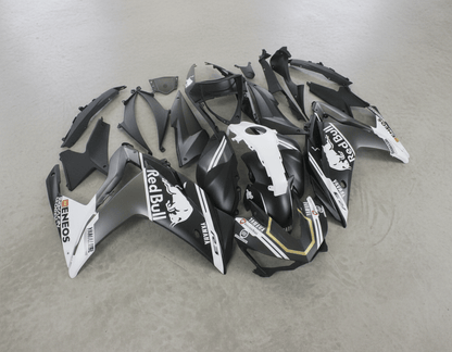 Yamaha R3 Fairings (2015-2018) Matte Black, White, Redbull from KingsMotorcycleFairings.com