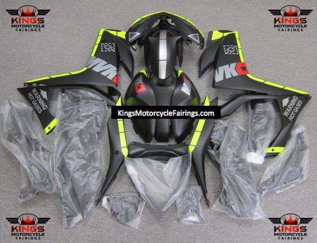 Yamaha R3 Fairings (2015-2018) Matte Black, Yellow, Silver, Red at KingsMotorcycleFairings.com