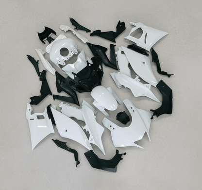 Yamaha R3 Fairings (2019-2021) White at KingsMotorcycleFairings.com
