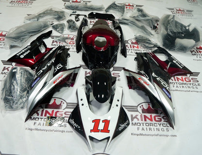Yamaha R3 Fairings (2022-2024) Dark Red, Silver, Black, White at KingsMotorcycleFairings.com