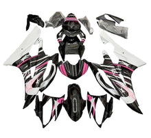 Yamaha R6 Fairings (2006-2007) Black, Pink, White, Stars at KingsMotorcycleFairings.com