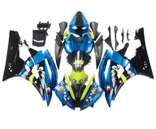 Yamaha YZF-R6 Fairings (2006-2007) Blue, Black, Jaws at KingsMotorcycleFairings.com