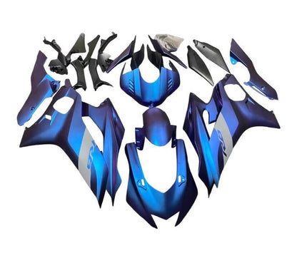 Yamaha YZF-R6 Fairings (2017-2022) Matte Chameleon Blue, Purple at KingsMotorcycleFairings.com