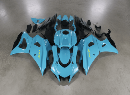 Yamaha R7 Fairings (2021-2025) Blue, Yellow at KingsMotorcycleFairings.com