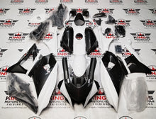 Yamaha R7 Fairings (2021-2025) Faux Carbon Fiber, White at KingsMotorcycleFairings.com