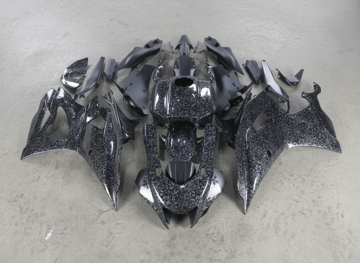 Yamaha R7 Fairings (2021-2025) Forged Carbon Fiber Style at KingsMotorcycleFairings.com