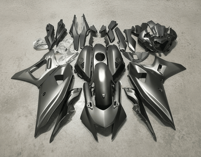 Yamaha R7 Fairings (2021-2025) Matte Black at KingsMotorcycleFairings.com