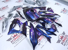 Yamaha R7 Fairings (2021-2025) Purple, Blue Chameleon, White from KingsMotorcycleFairings.com