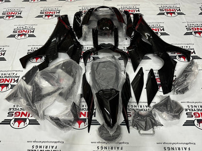 Yamaha YZF-R1 Fairing Kit (2020-2025) Black, Red at KingsMotorcycleFairings.com