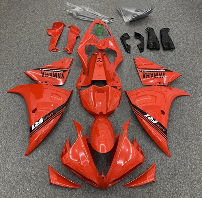Yamaha R1 Fairings (2009-2011) Red at KingsMotorcycleFairings.com