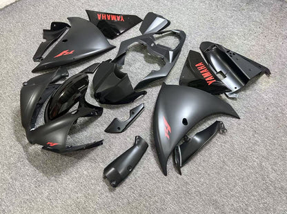 Yamaha YZF-R1 Fairings (2012-2014) Matte Black, Red, Gloss Black from KingsMotorcycleFairings.com