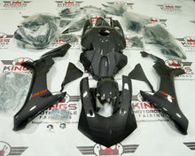 Yamaha YZF-R1 Fairings (2015-2019) Faux Carbon Fiber, Red at KingsMotorcycleFairings.com
