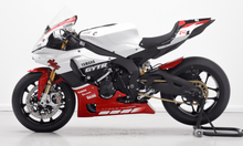 Yamaha YZF-R1 Fairings (2015-2019) White, Red GYTR at KingsMotorcycleFairings.com
