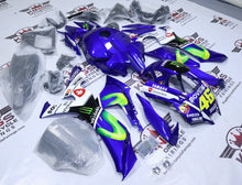 Yamaha YZF-R1 Fairings (2020-2025) Blue, Green Movistar at KingsMotorcycleFairings.com