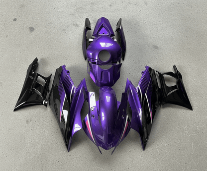 Yamaha YZF-R3 Fairings (2019-2021) Purple, Black, Pink at KingsMotorcycleFairings.com