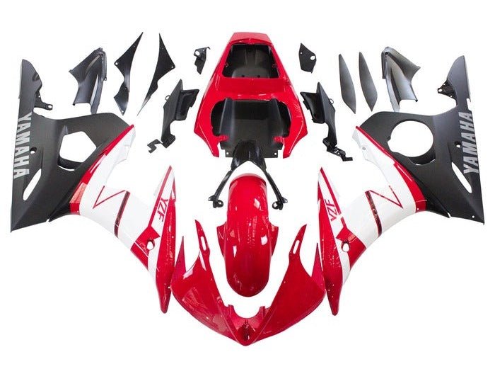 Yamaha R6 Fairings (2003-2004) Red, White, Matte Black, Gray at KingsMotorcycleFairings.com