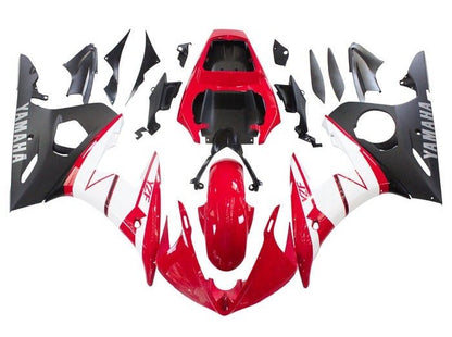 Yamaha R6 Fairings (2003-2004) Red, White, Matte Black, Gray at KingsMotorcycleFairings.com