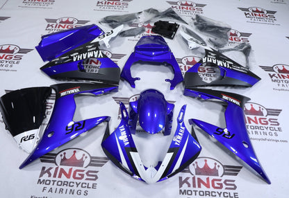 Yamaha YZF-R6 Fairings (2005) Blue Yamalube from KingsMotorcycleFairings.com