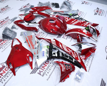 Yamaha YZF-R6 Fairings (2006-2007) Red Candy Milwaukee from KingsMotorcycleFairings.com