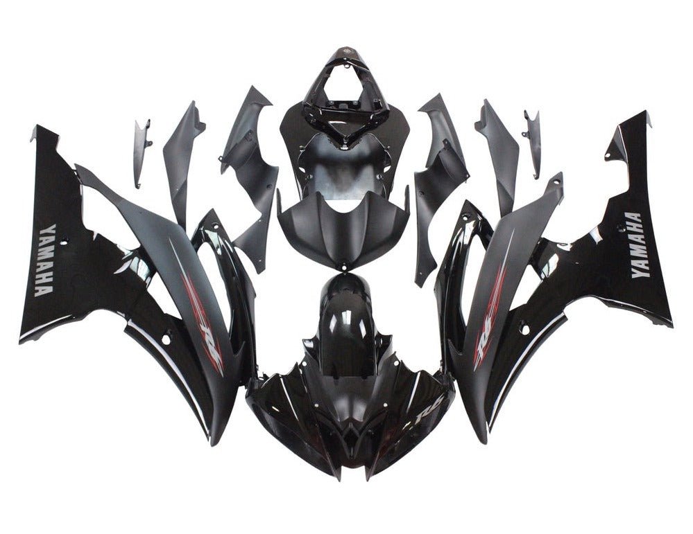 Yamaha R6 Fairings (2008-2016) Black, Matte Black, Silver, Red at KingsMotorcycleFairings.com