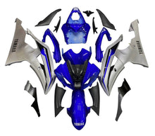 Yamaha YZF-R6 Fairings (2008-2016) Blue, Silver, Black at KingsMotorcycleFairings.com