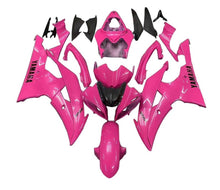 Yamaha R6 Fairings (2008-2016) Pink, Black at KingsMotorcycleFairings.com