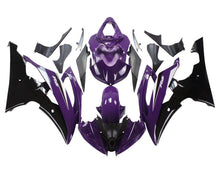 Yamaha YZF-R6 Fairings (2008-2016) Purple, Black at KingsMotorcycleFairings.com