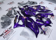 Yamaha YZF-R7 Fairings (2021-2025) Purple Metallic, Gold at KingsMotorcycleFairings.com