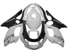 Yamaha YZF600R Thundercat Fairings (1998-2007) White, Black at KingsMotorcycleFairings.com