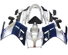 Yamaha FJR1300 Fairings (2013-2015) Dark Blue, Silver from KingsMotorcycleFairings.com