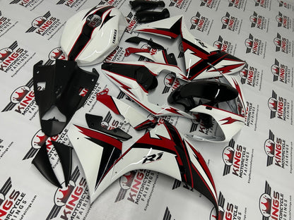 Yamaha R1 Fairing Set (2009-2011) White, Black, Red Special Edition from KingsMotorcycleFairings.com