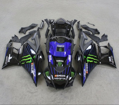 Yamaha R3 Fairings (2019-2021) Black, Blue, Monster at KingsMotorcycleFairings.com