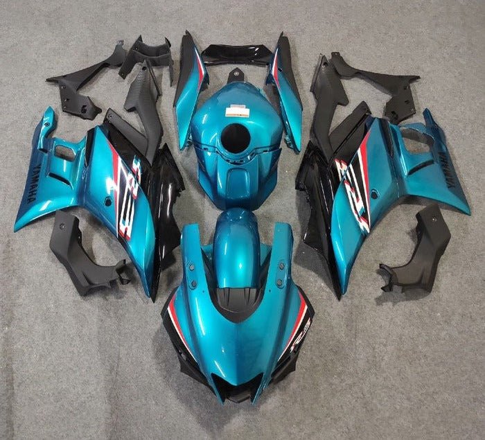 Yamaha R3 Fairings (2022-2024) Blue, Black, Red, White at KingsMotorcycleFairings.com