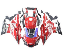 Yamaha R3 Fairings (2022-2024) Red, White Lenovo at KingsMotorcycleFairings.com