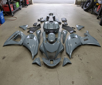 Yamaha R7 Fairings (2021-2025) Gray from KingMotorcycleFairings.com