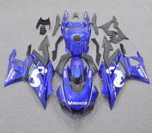 Yamaha YZF-R3 Fairings (2022-2024) Blue, White, Movistar at KingsMotorcycleFairings.com